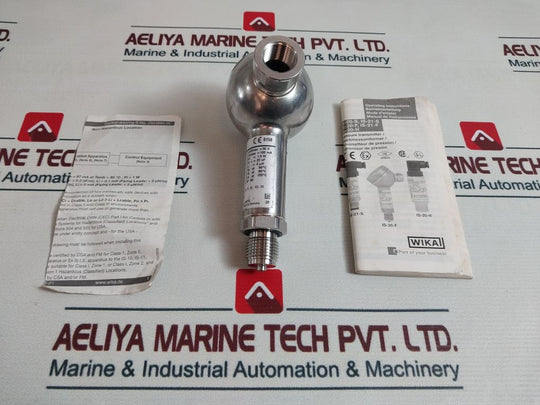 Wika Is-20-f Pressure Transmitter 14041869 Dc11…30V