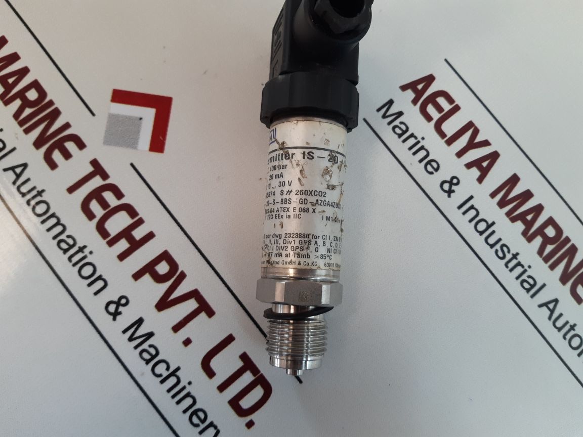 Wika Is-20-s Pressure Transmitter
