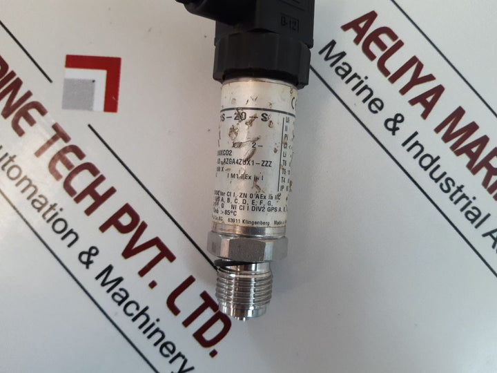Wika Is-20-s Pressure Transmitter
