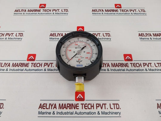 Wika Nbr 14105-1 Pressure Gauge Swiss Movement 0-2300 Psi