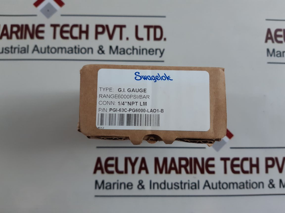 Wika Pgi-63C-pg6000-lao1-b Pressure Guage 0 To 400 Bar 0 To 6000 Psi
