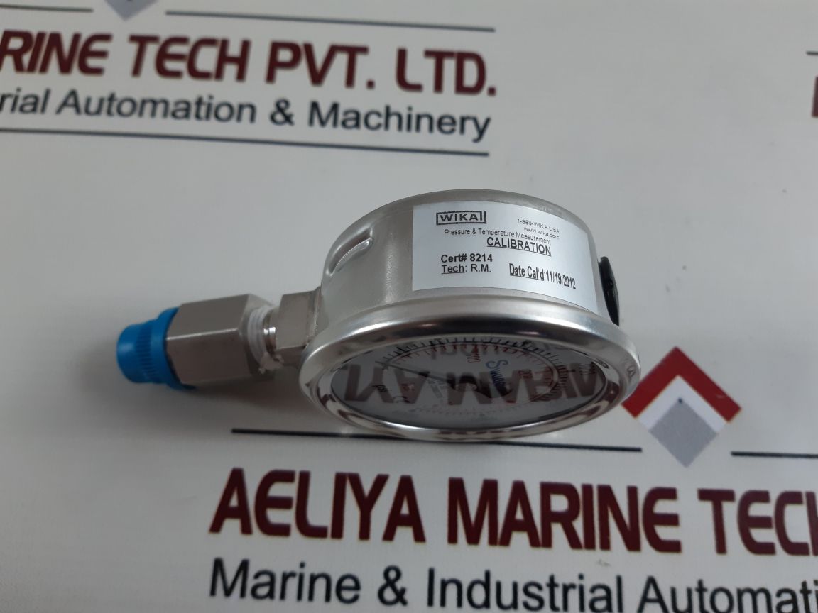 Wika Pgi-63C-pg6000-lao1-b Pressure Guage 0 To 400 Bar 0 To 6000 Psi
