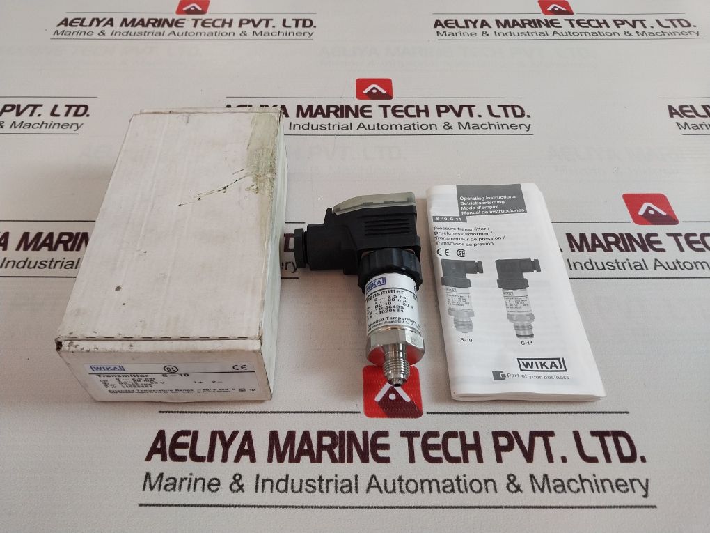 Wika S-10 Pressure Transmitter 14029884 Temperature -40/+125°C
