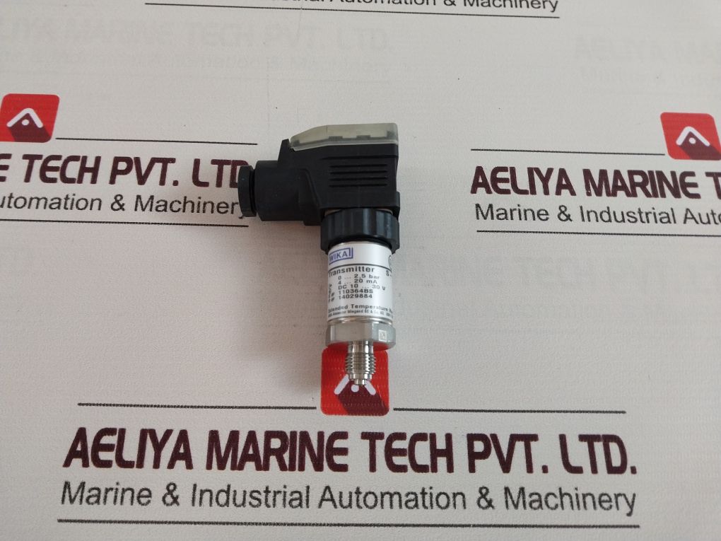 Wika S-10 Pressure Transmitter 14029884 Temperature -40/+125°C