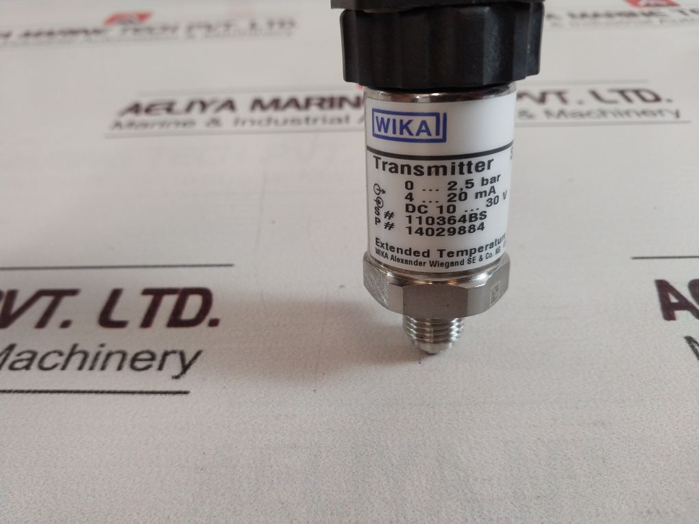 Wika S-10 Pressure Transmitter 14029884 Temperature -40/+125°C