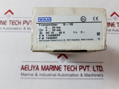 Wika S-10 Pressure Transmitter 7348057