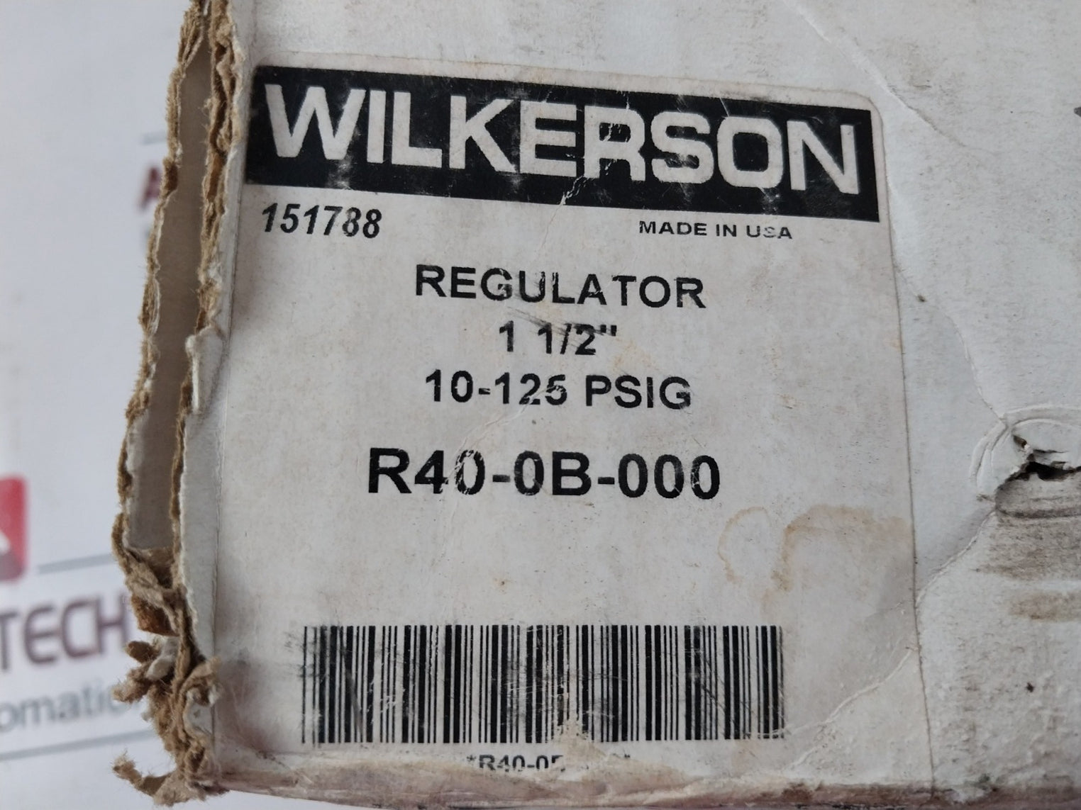 Wilkerson R40-0B-000 1 1/2