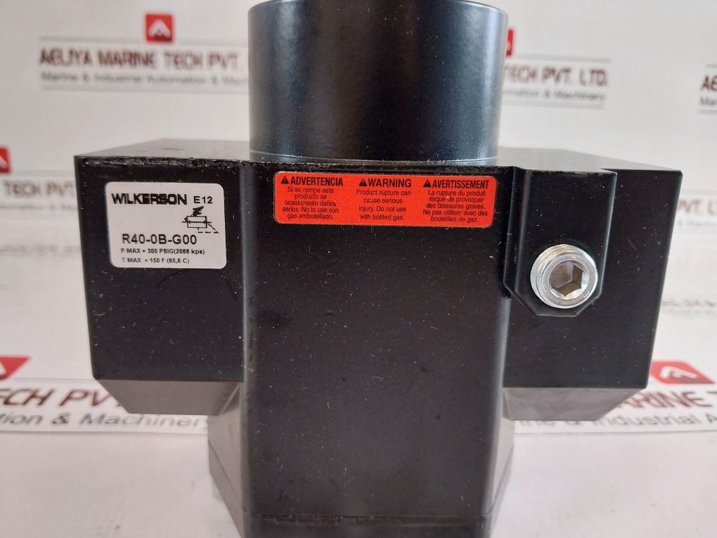 Wilkerson R40-0B-g00 1-1/2” Air Pressure Regulator Set