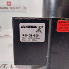 Wilkerson R40-0B-g00 1-1/2” Air Pressure Regulator Set