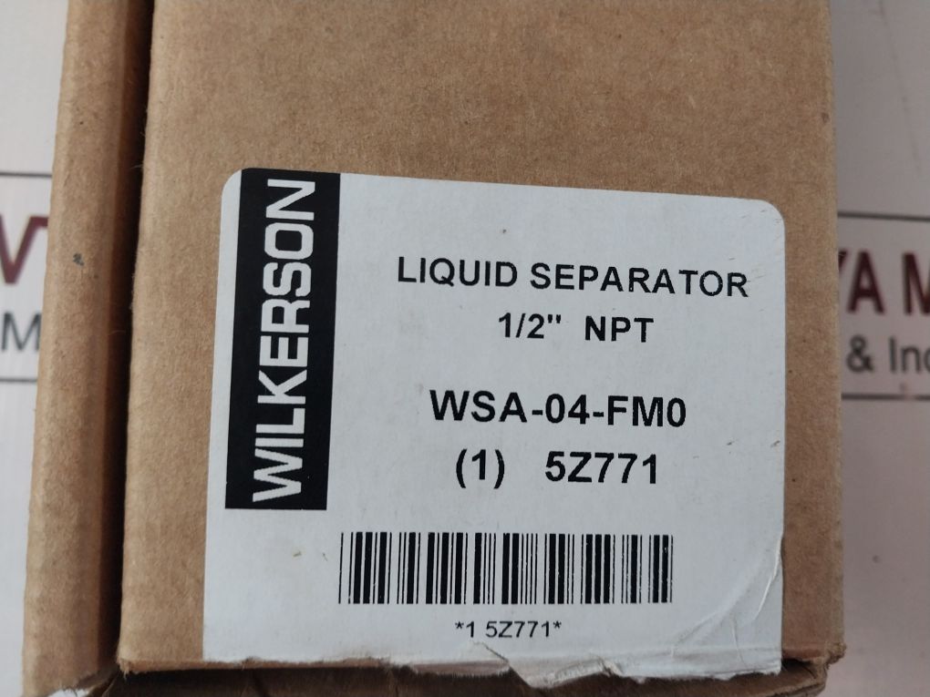 Wilkerson Wsa-04-fm0 Separator Condensate 1/2 Inch