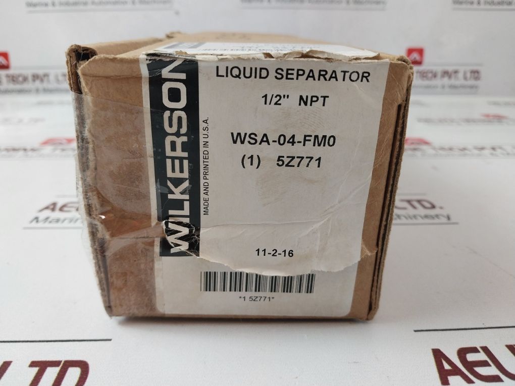 Wilkerson Wsa-04-fm0 Separator Condensate 1/2 Inch