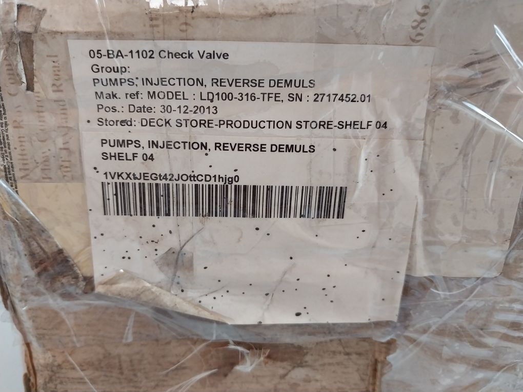 Williams Milton Roy Ld100-316-tfe Low Pressure Diaphragm Metering Pump