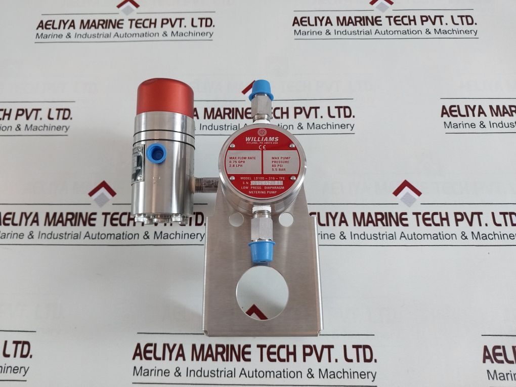 Williams Milton Roy Ld100-316-tfe Low Pressure Diaphragm Metering Pump