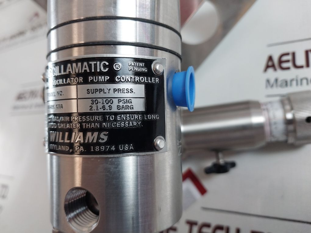 Williams Milton Roy Ld100-316-tfe Low Pressure Diaphragm Metering Pump