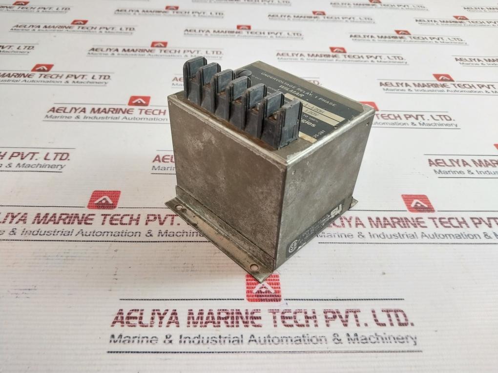 Wilmar Wuv-1-120H Undervoltage Relay 1 Phase 120V