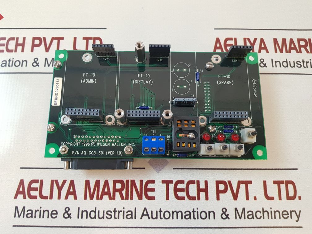 Wilson Walton Aq-ccb-301 Circuit Board