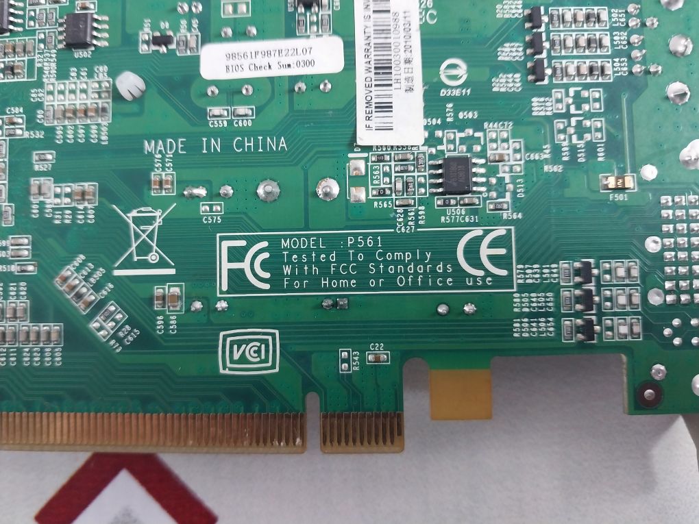 Winfast Px8400 Gs 512Mb Video Card P561