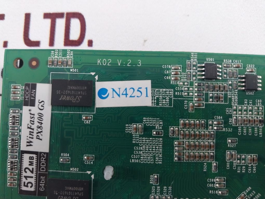 Winfast Px8400 Gs 512Mb Video Card P561