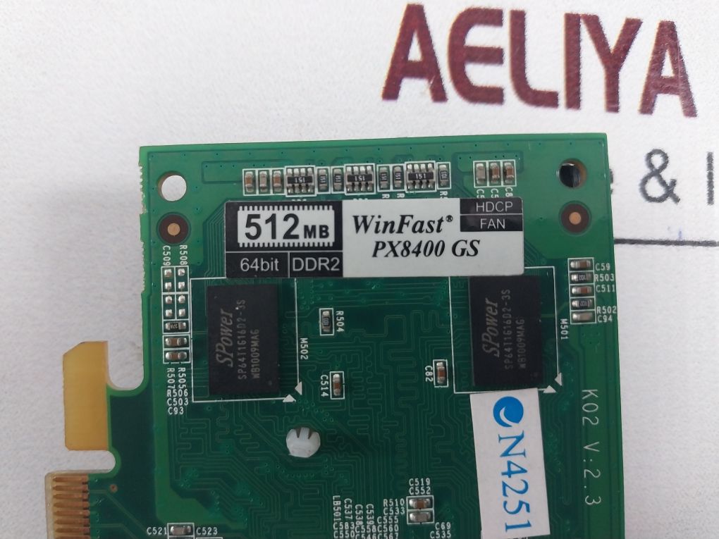 Winfast Px8400 Gs 512Mb Video Card P561