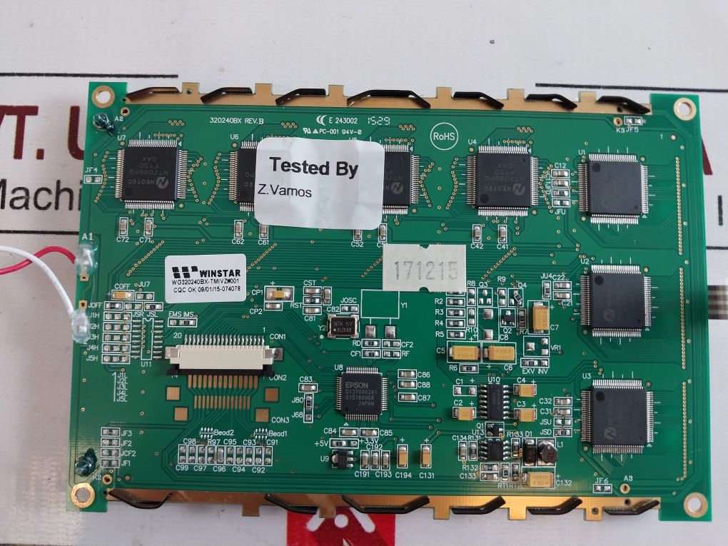 Winstar 320240Bx Pcb Card Wg320240Bx-tmivz