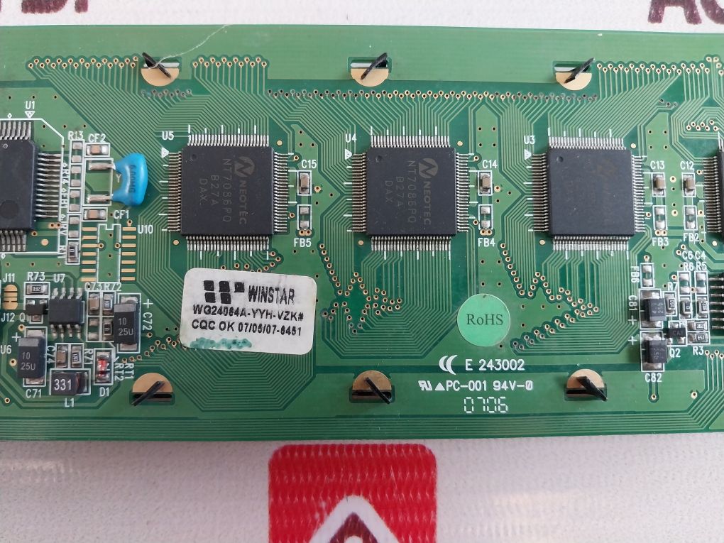 Winstar Wg24064A-yyh-nz# Graphic Display Board