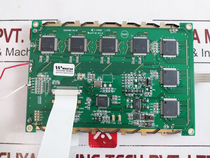 Winstar Wg320240Bx Led Module Display With Df 6000 Micro Board Set