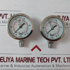 Winters Pfq121 Pressure Gauge Ss 2.5” 1/4" Npt Btm 0-100Psi