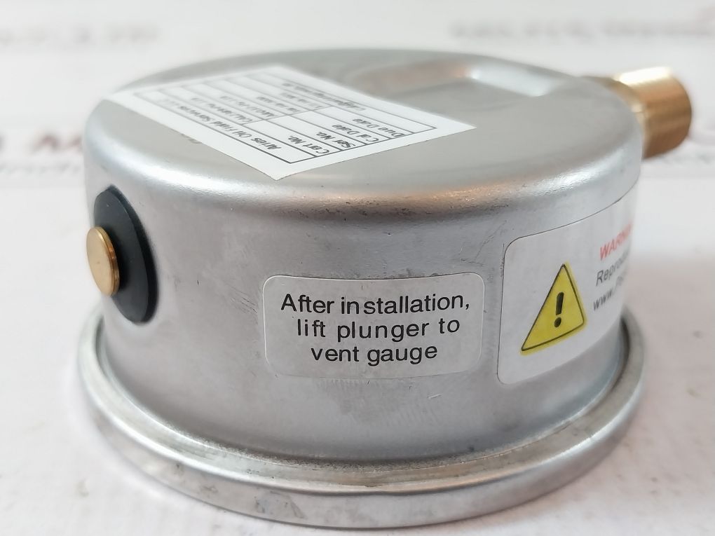 Winters Pfq806 Pressure Gauge 0-200 Psi