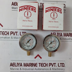 Winters Pfq806 Pressure Gauge 0-200 Psi