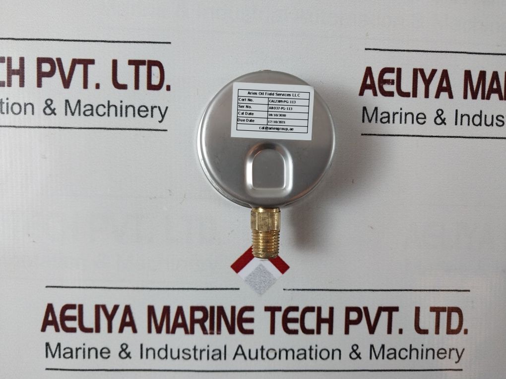 Winters Pfq Series Dual Scale Liquid-filled Pressure Gauge 0 To 1400 Kpa 0 To 20