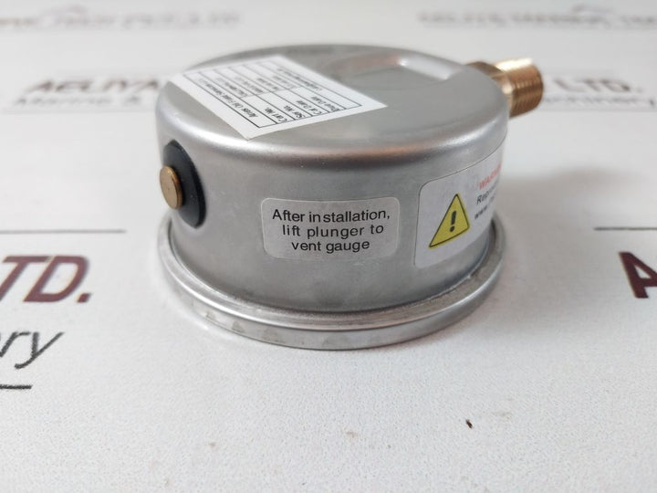 Winters Pfq Series Dual Scale Liquid-filled Pressure Gauge 0 To 1400 Kpa 0 To 20