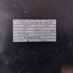 Wittenstein Spm100-010R-600P-oh1-045If194 Servomotor