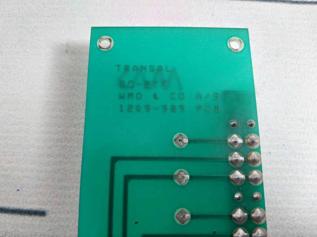 Wmo & Co 1209-989 Pcb Card