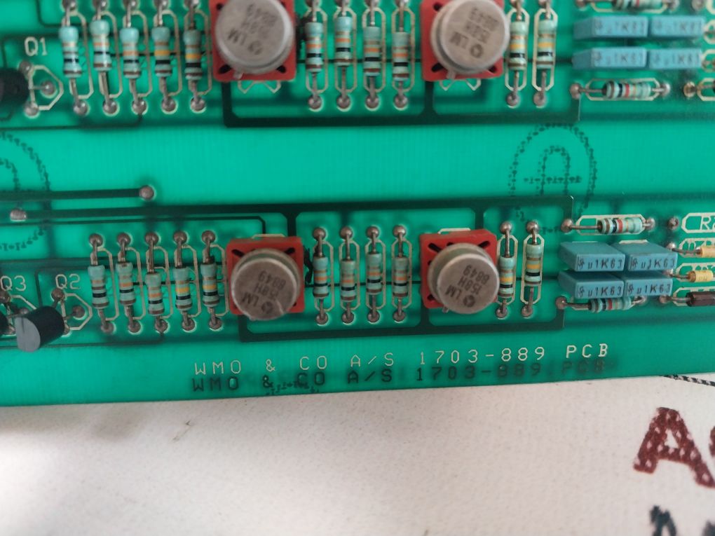 Wmo & Co 1703-889 Pcb Card