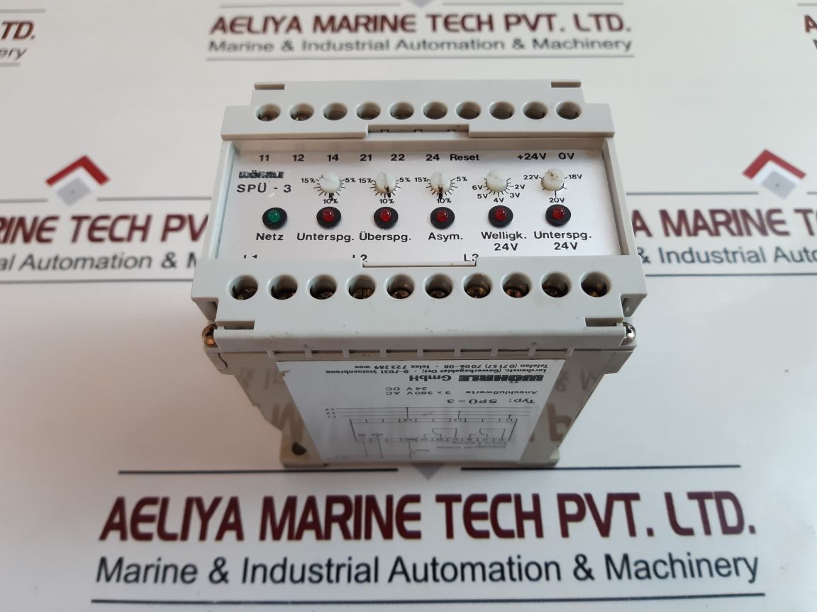 Wohrle Spu-3 Voltage Control 24 Vdc