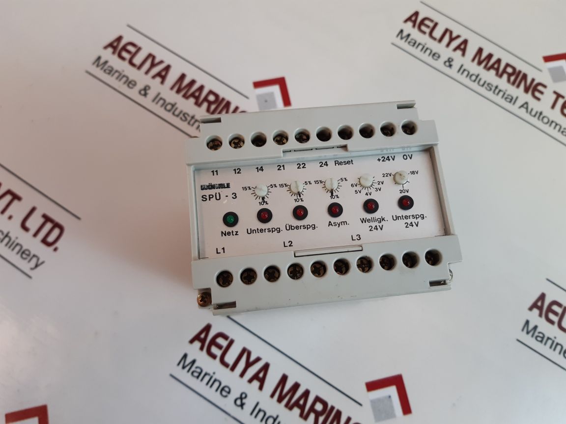 Wohrle Spu-3 Voltage Control 24 Vdc