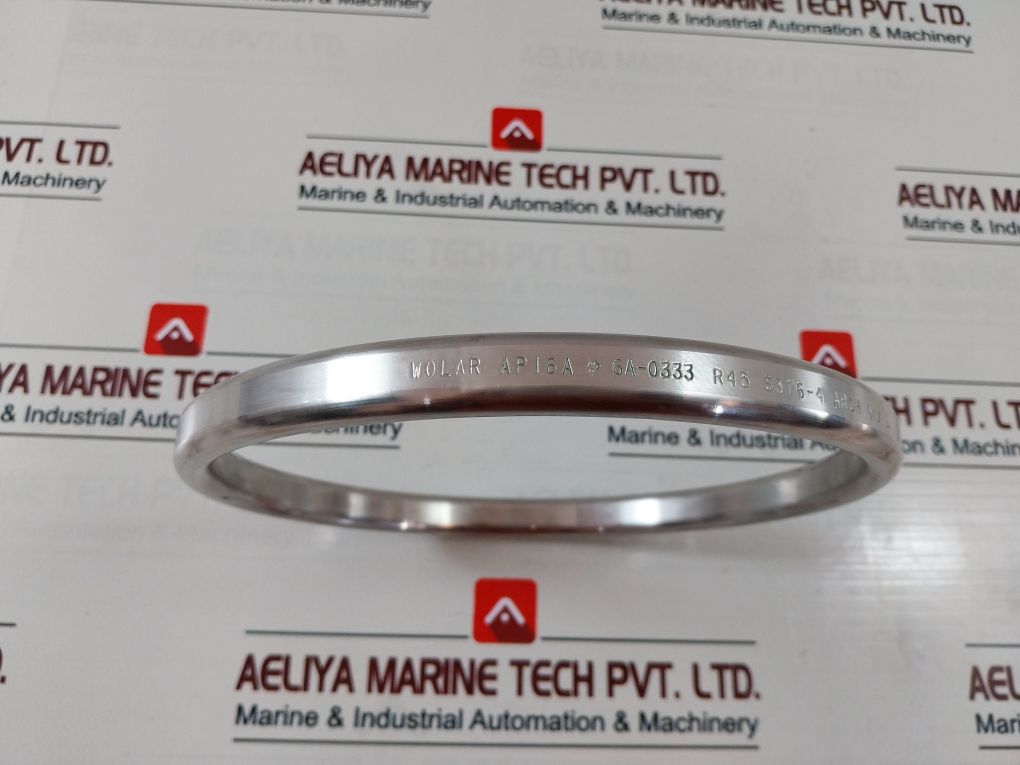 Wolar 6A-0333 Stainless Steel 316 R-45 Gasket Ring