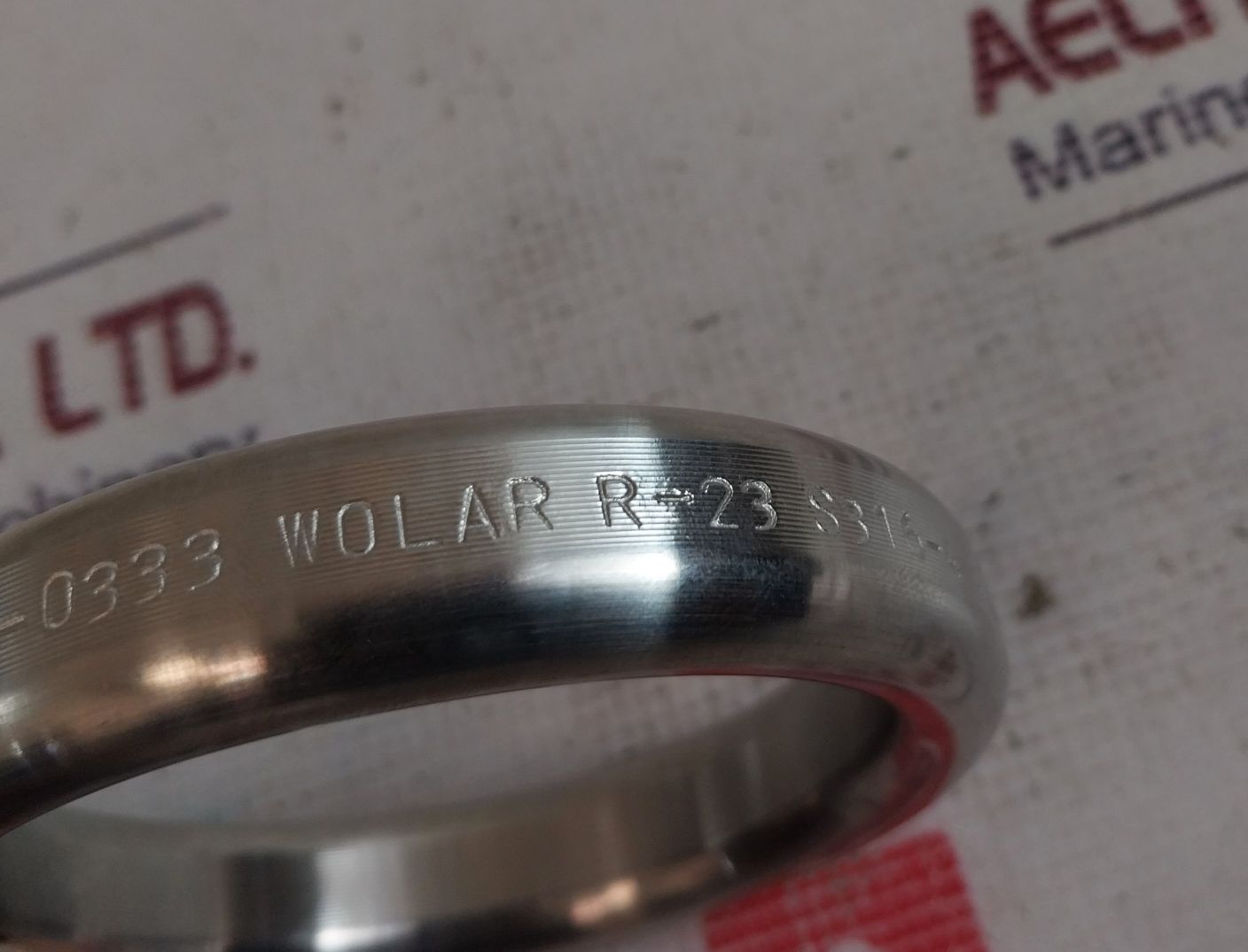 Wolar 6A-0333 Steel Gasket Ring