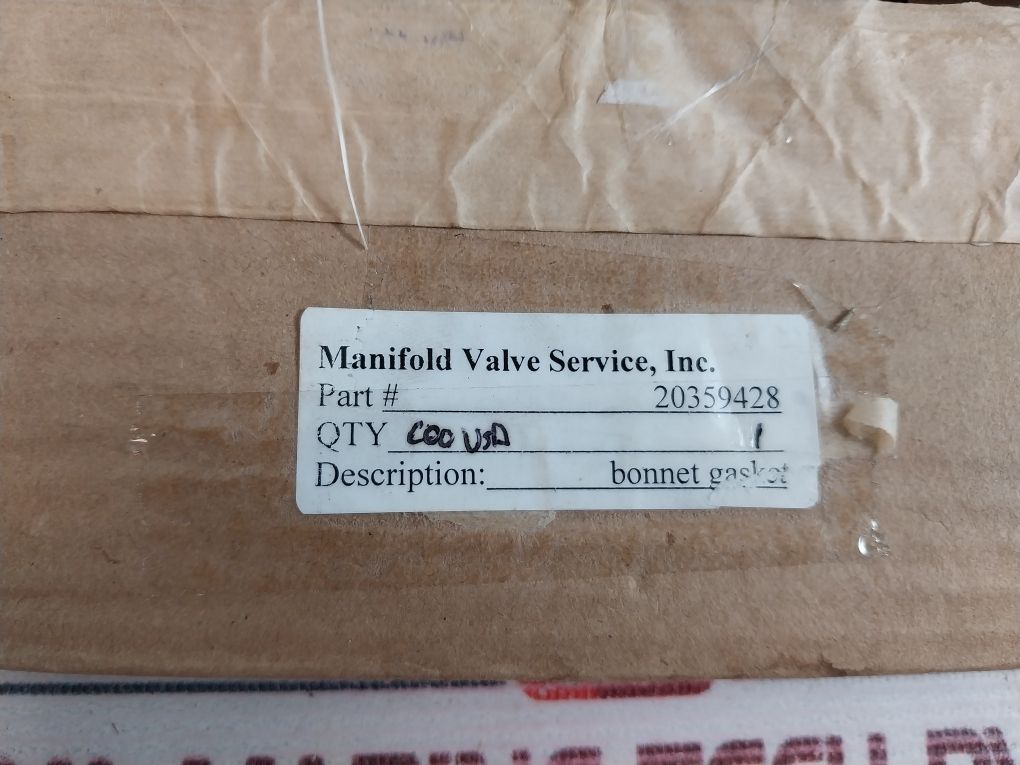 Wolar S316 Bonnet Gasket