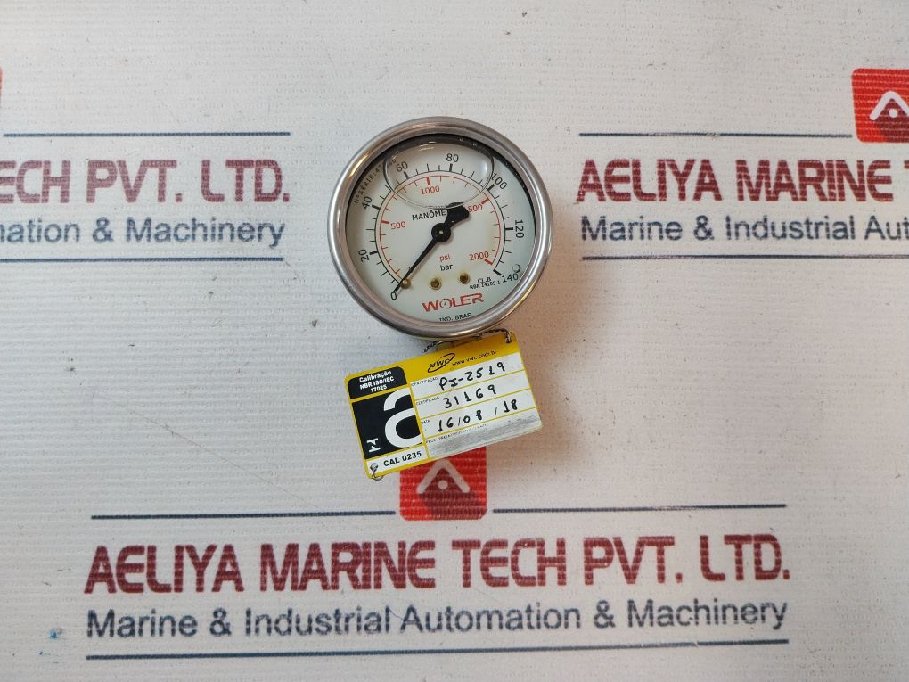 Woler Nbr 14105-1 Pressure Gauge