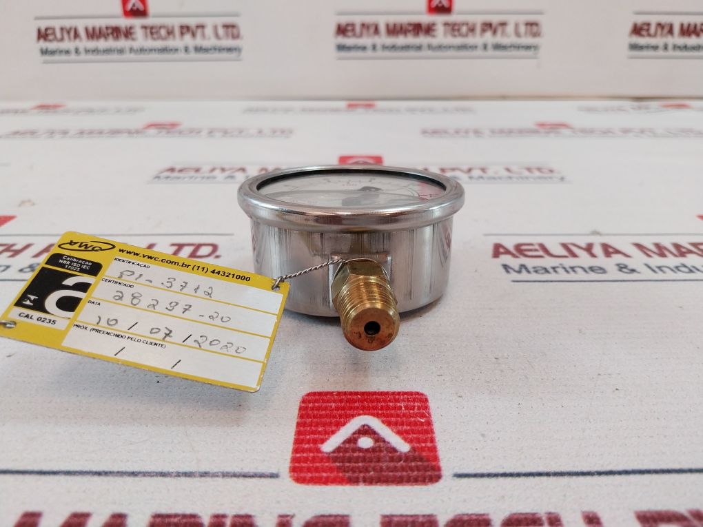 Woler Nbr 14105-1 Pressure Gauge 0-200 Psi 0-14 Bar