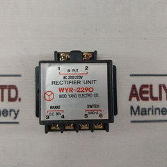 Woo Yang Wyr-2290 Rectifier Unit