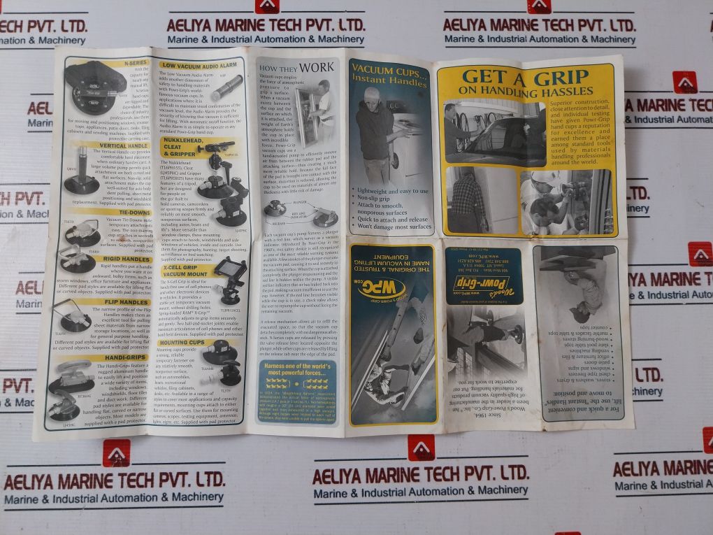 Wood's Power-grip G0750 Suction Cups N-series Vacuum Tool