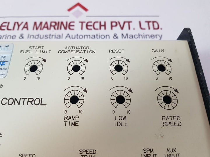 Woodward 2301A Speed Control 9905 131 G