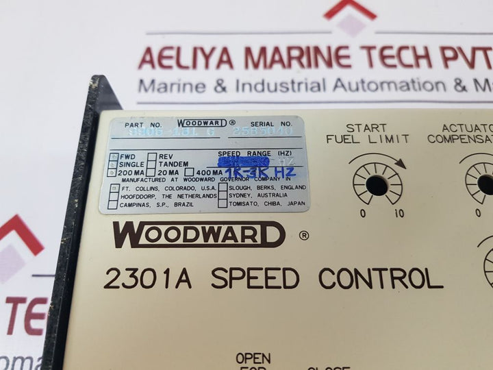 Woodward 2301A Speed Control 9905 131 G