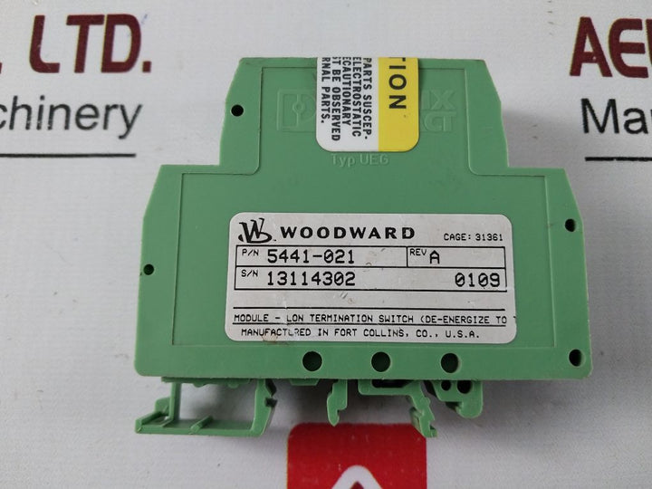 Woodward Ueg 5441-021 Rev: A Board-notch Filter