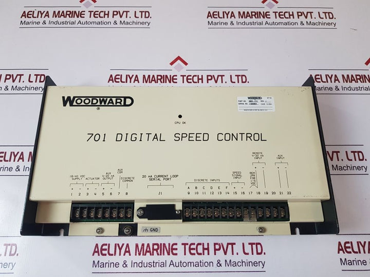 Woodward 701 Digital Speed Control 9905-214
