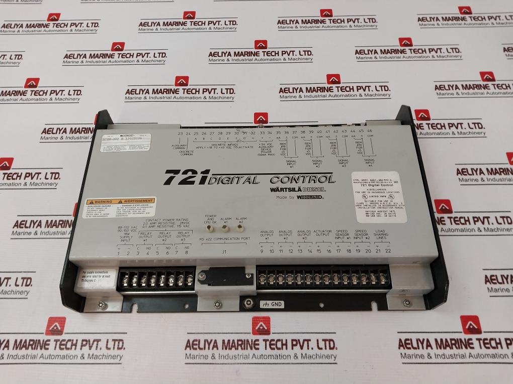 Woodward 8237-952, 721 Digital Control 88-132 Vac, 18 W