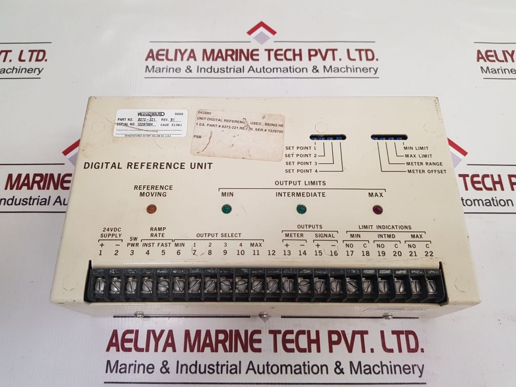Woodward 8272-221 Digital Reference Unit Rev.B1
