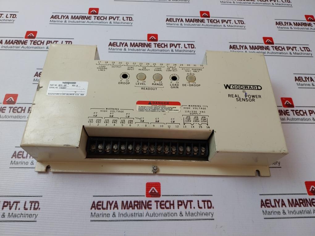 Woodward 8272-387 Real Power Sensor